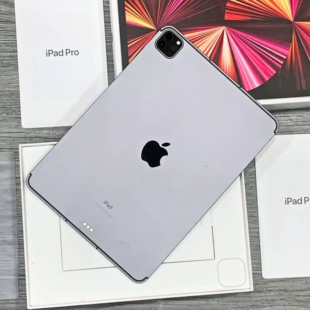 IPAD PRO M1 WIFI CELL 256GB 11 INCH LENGKAP ORI