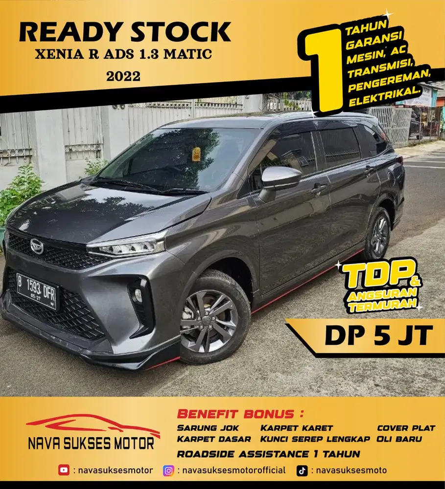 TDP 5 JUTA - XENIA R ADS 1.3 2022