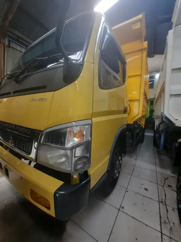 Mitsubishi canter dump truk HDX dump jumbo