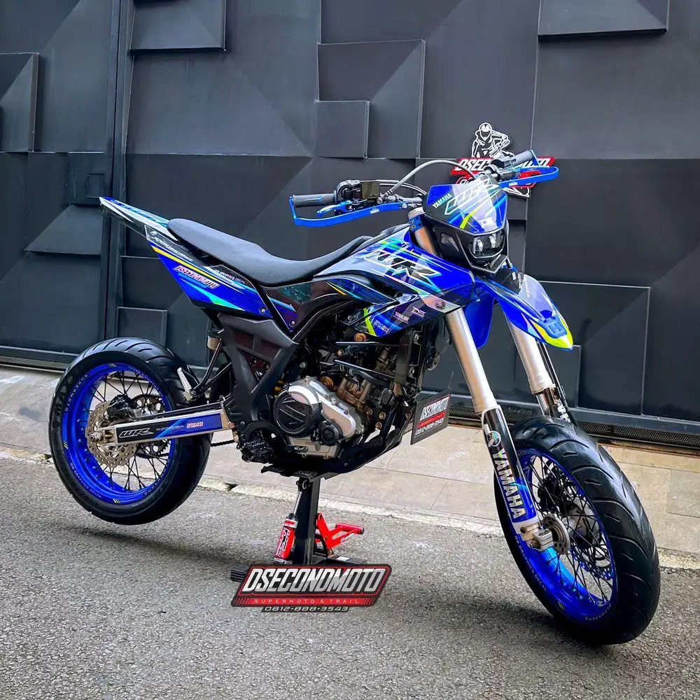 WR 155 SUPERMOTO‼️ FULL UPGRADE USD REAL JUMP TOURING RALLY TRABAS