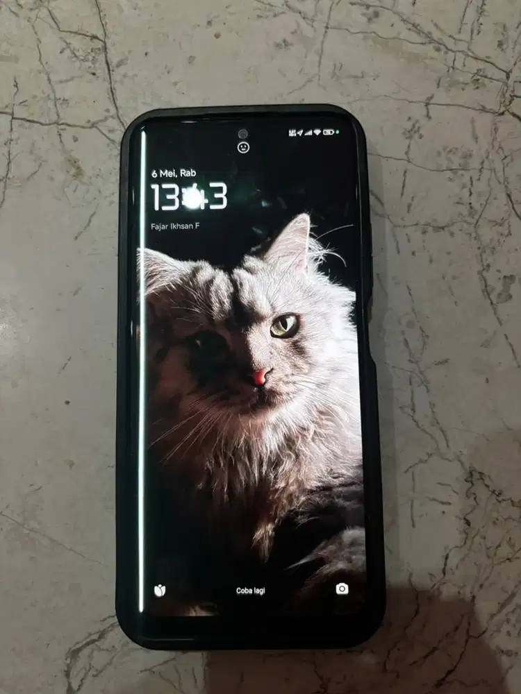 Xiaomi Redmi Note 12 256GB Minus Layar dan pemakaian