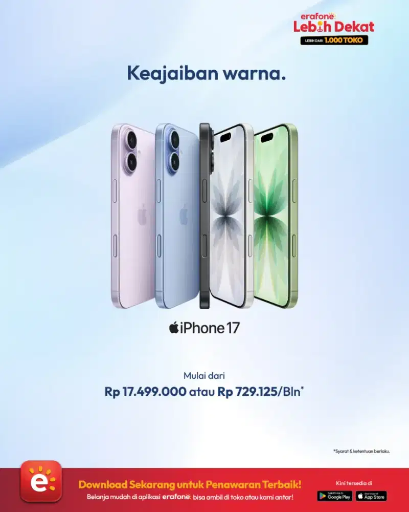 PROMO CICILAN IPHONE 17