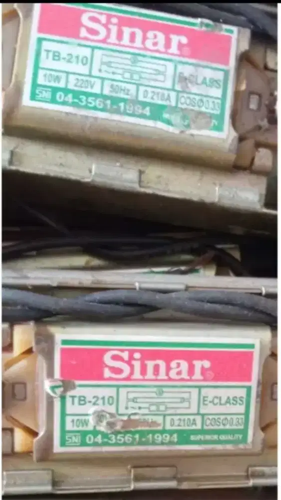 Travo lampu merk sinar