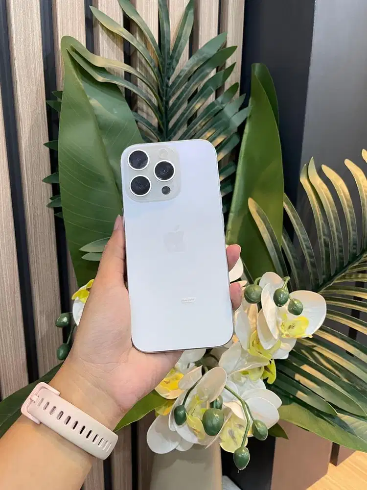 sec resmi 16 pro 128gb white titanium