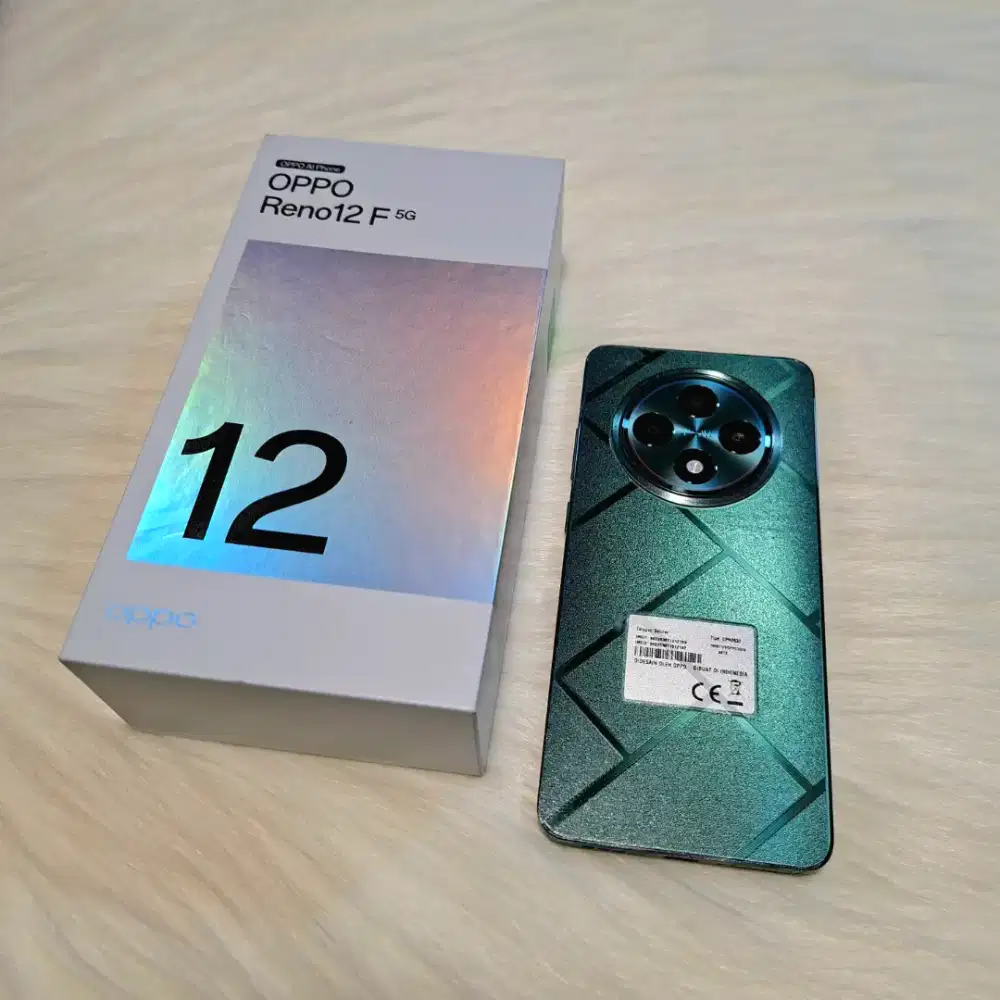 Oppo Reno 12F 5G 12/512 Gb Murah Mulus Fullset Resmi
