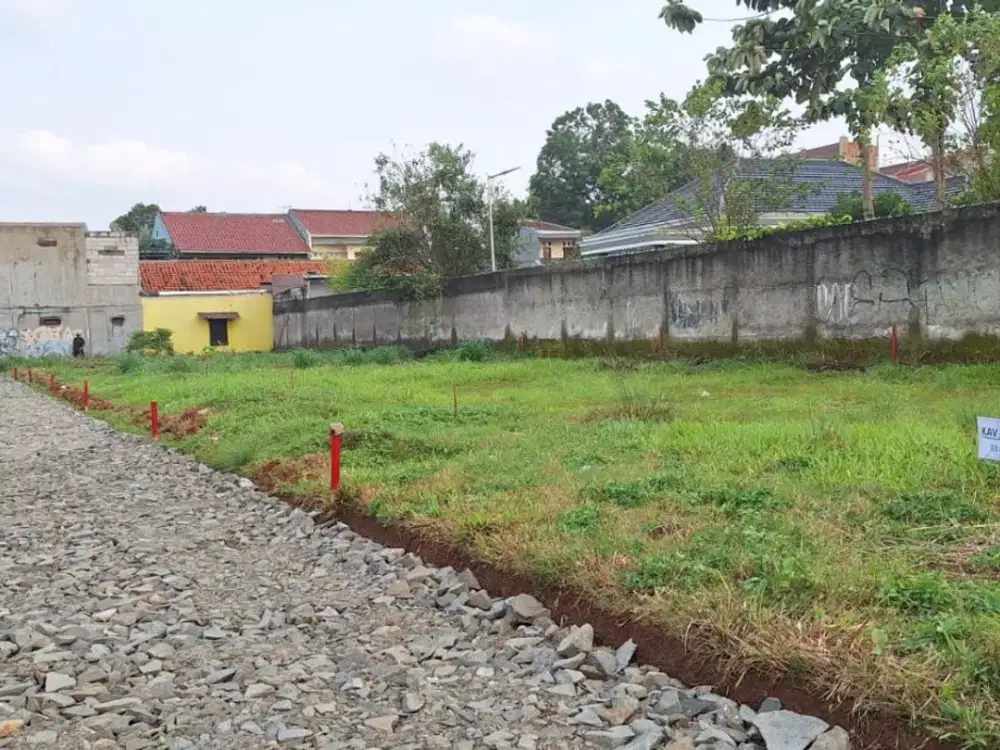 Tanah Kavling Dekat Universitas Pamulang, Bisa Cicil 12x Tanpa Bunga