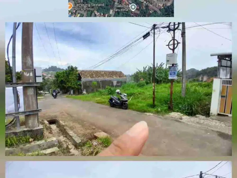 Tanah di Gedong Air Susunan Baru dkt Lampung Sky Land