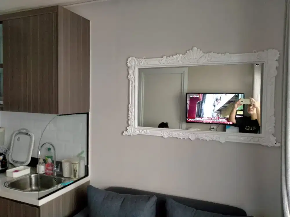 GREEN PRAMUKA CITY APARTEMEN 2 KAMAR FULL FURNISHED TOWER ATAS MALL TAHUNAN KOTA JAKARTA PUSAT