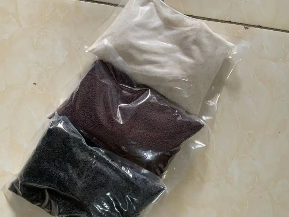 Pasir silika , pasir malang hitam , pasir malang merah