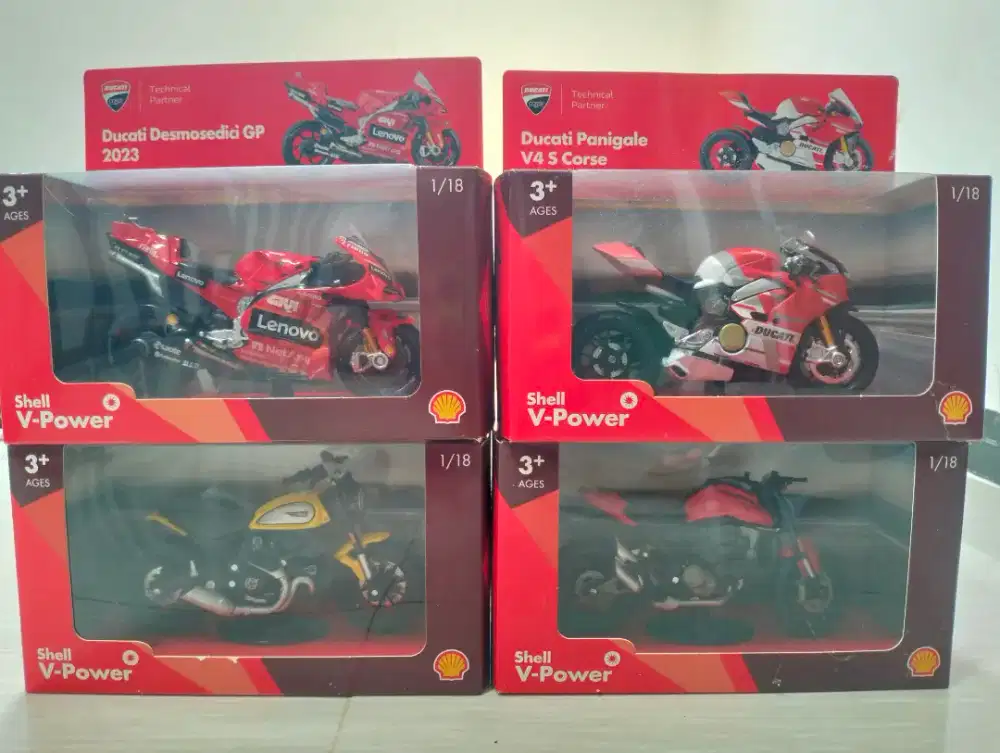 Die cast moto GP shell limited edition