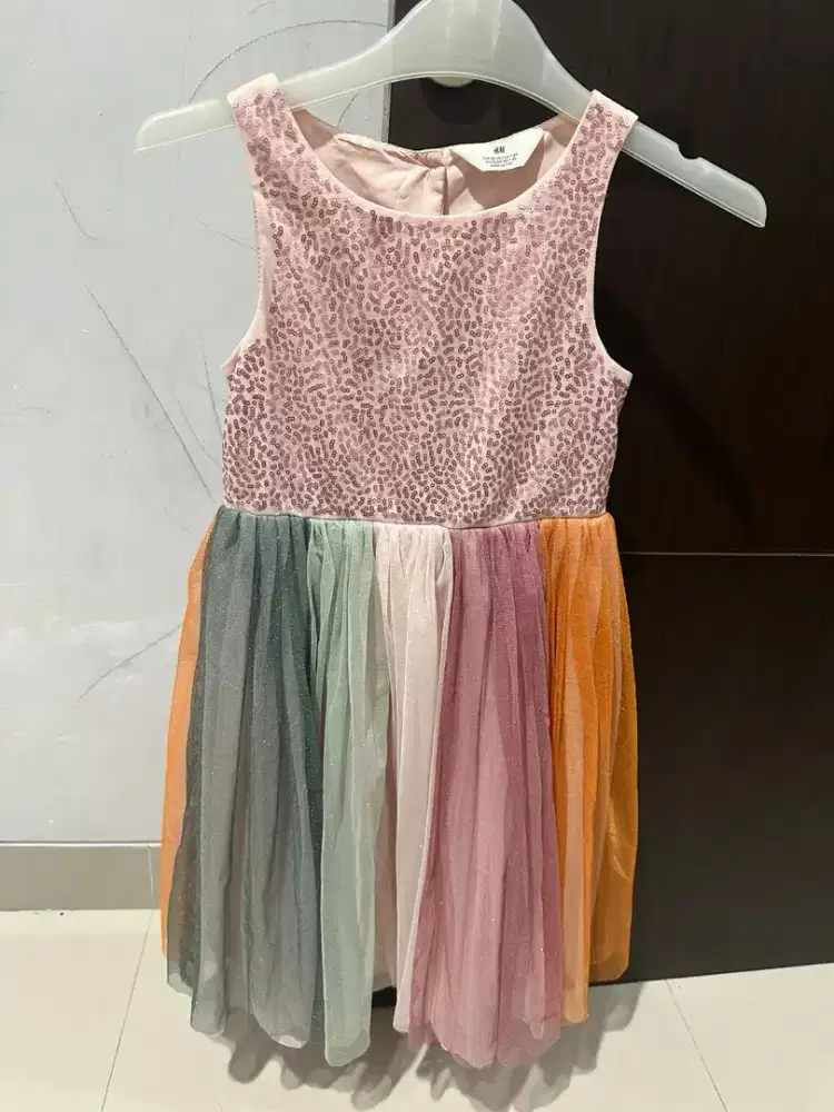 Dress anak H&M uk Euro 7-8A