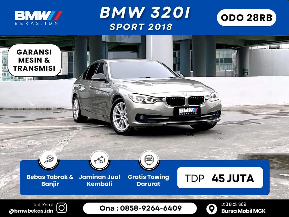 BMW 320i Sport 2018 Low odo 28rb