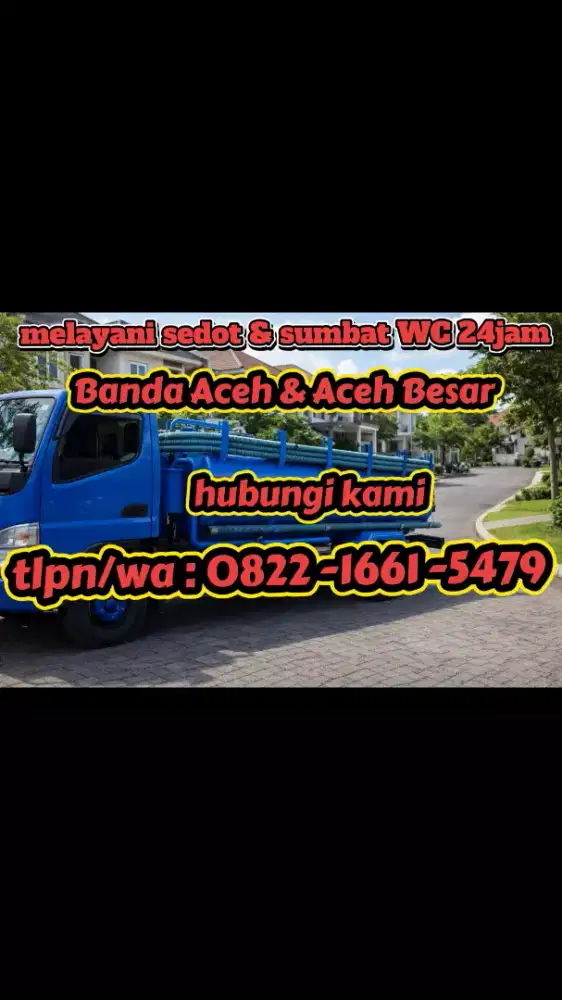 SEDOT WC BANDA ACEH & ACEH BESAR