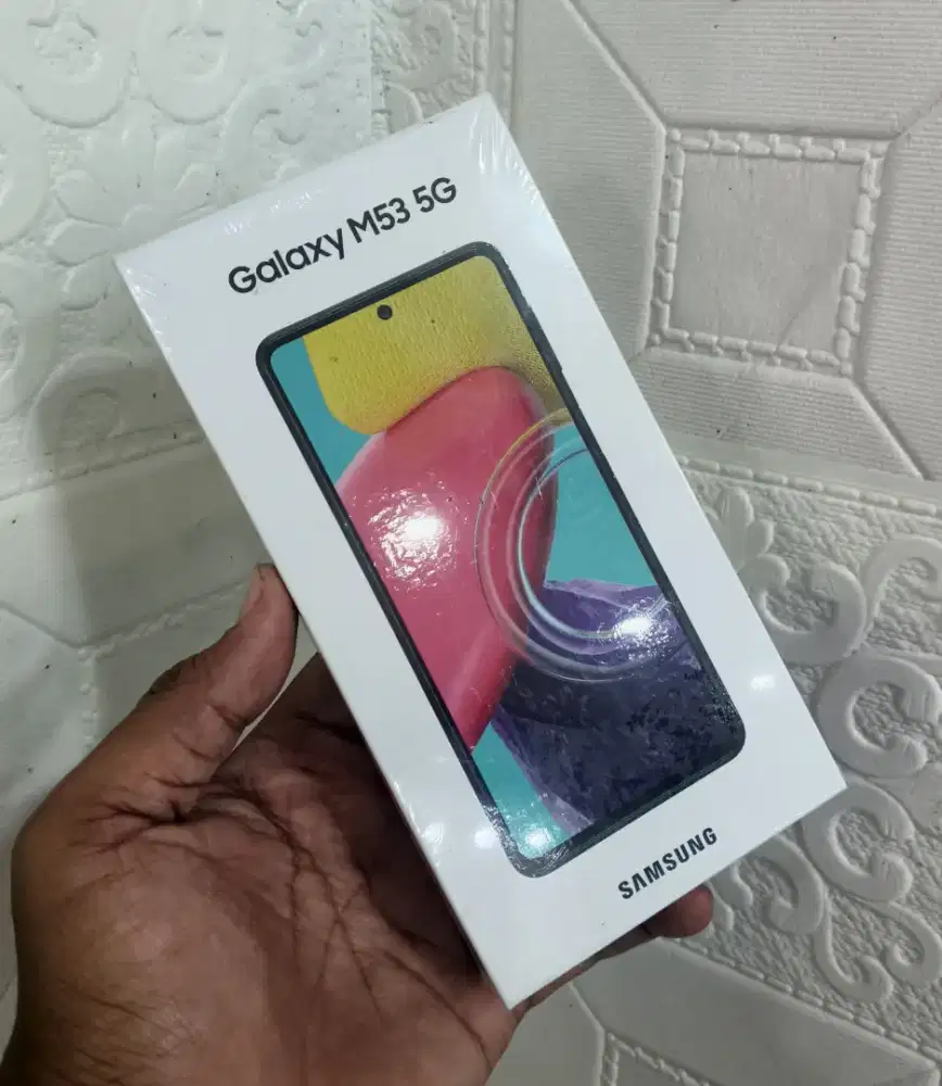 Samsung Galaxy M53 5G 8GB+256GB Blue BNIB Garansi Resmi SEIN