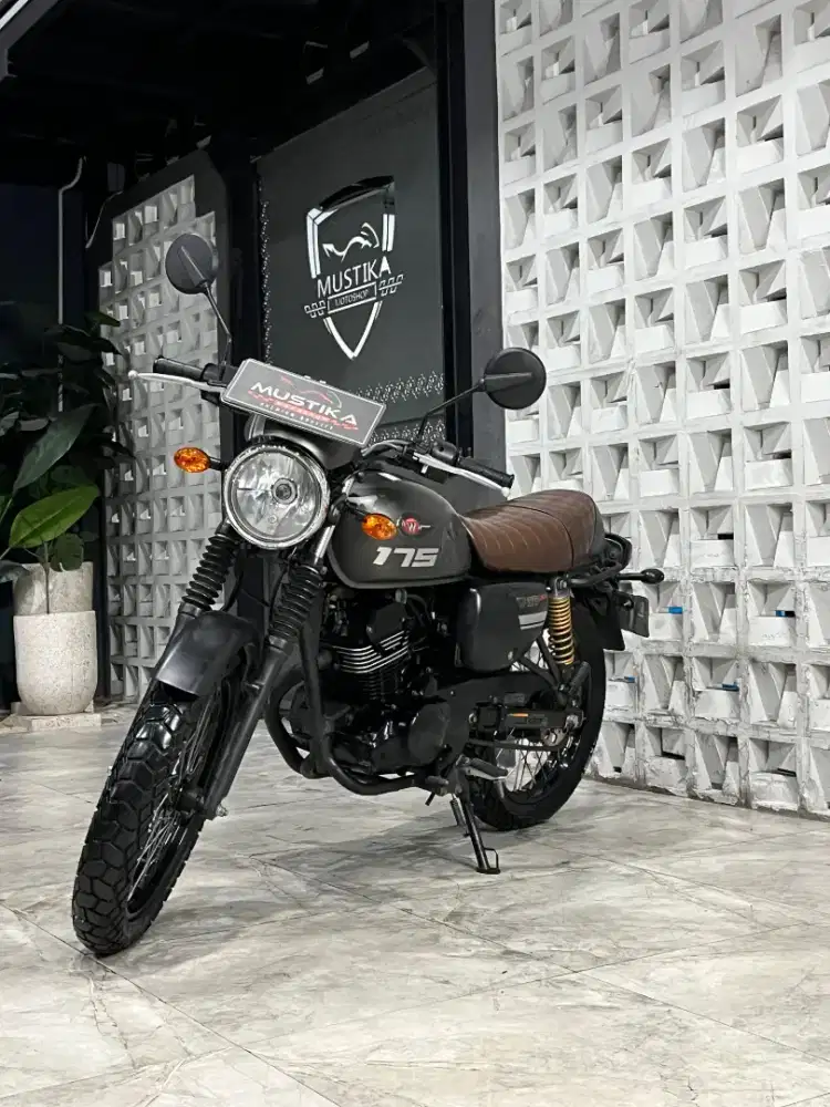 Classic Murmer‼️ Kawasaki W175 Cafe 2019. DANNY Mustika Motor Sulfat
