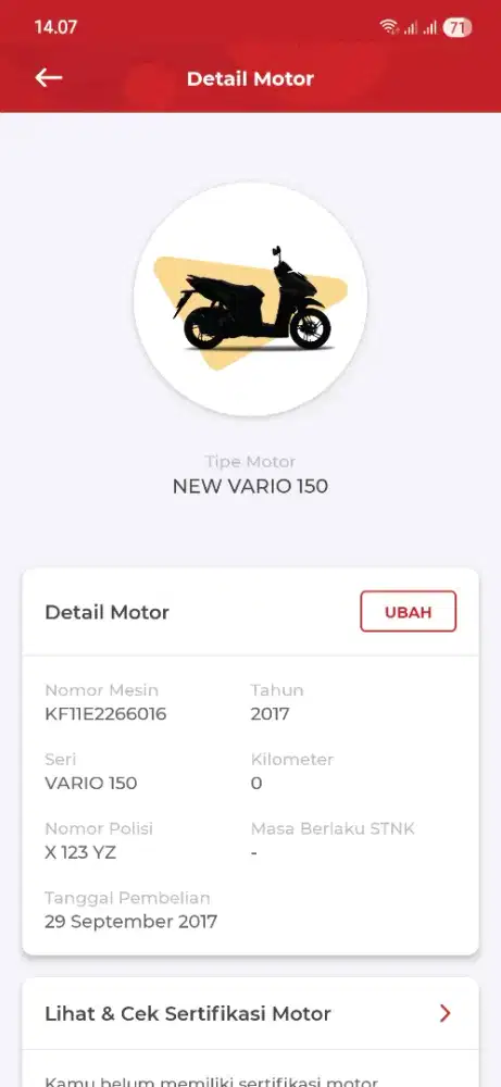 HONDA VARIO 150