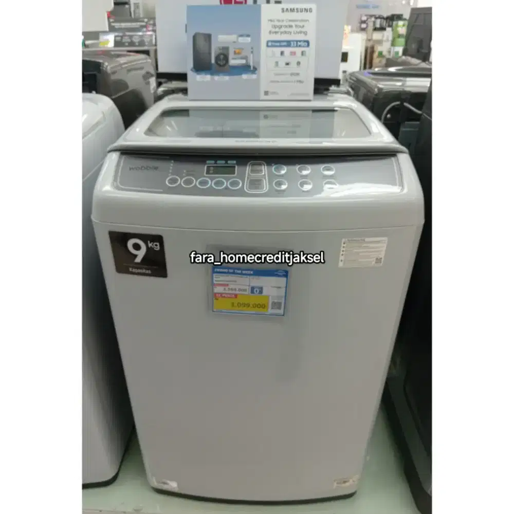 Samsung WM Top Loading 9kg Grey