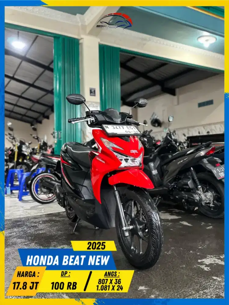 HONDA BEAT NEW 2025 LIKE NEW MASZEEHH HIKMAH MOTOR KEPUH MALANG