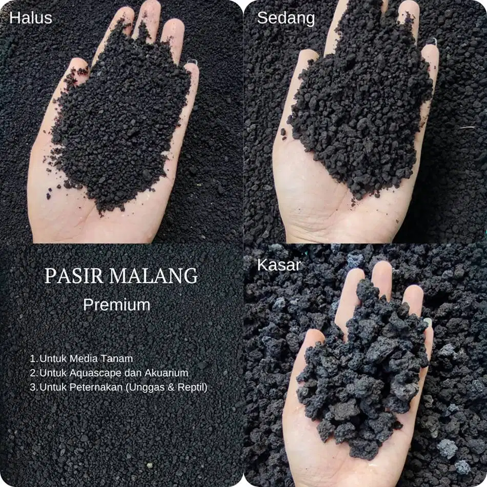 Media tanam pasir malang / media filter air aquarium pasir malang