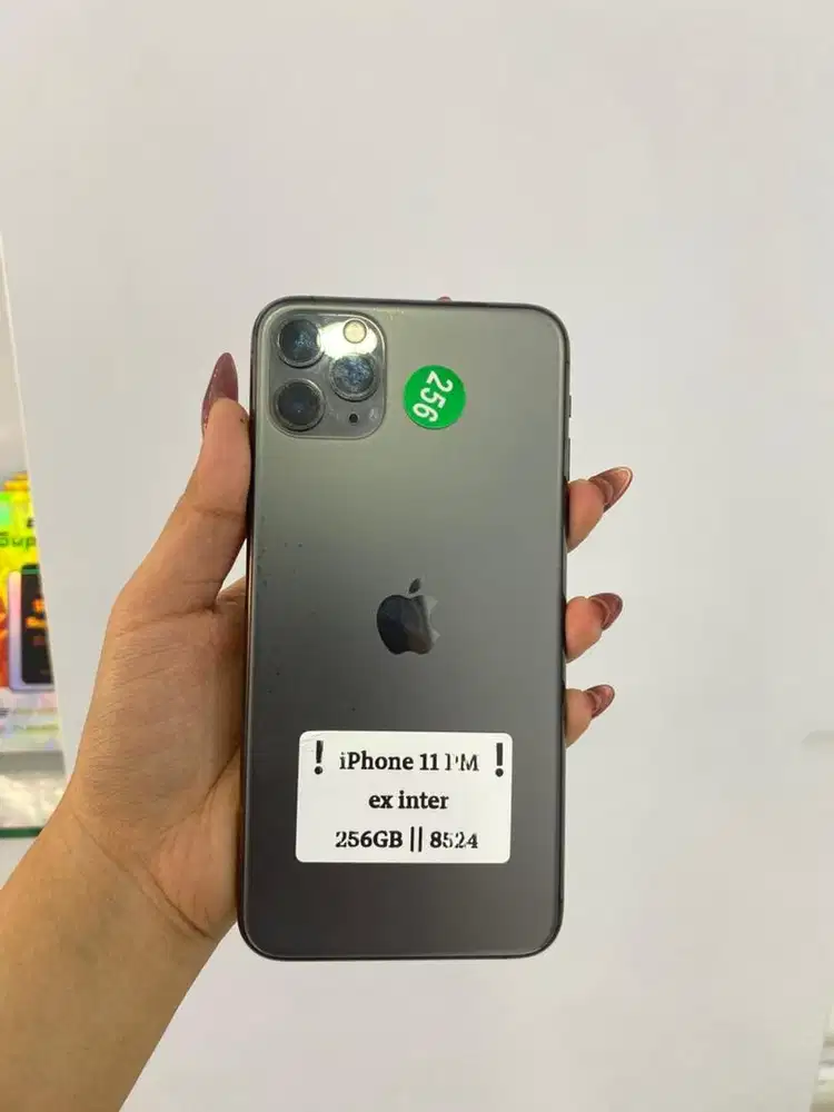 iphone 11 pro max 64 gb fulset no minus