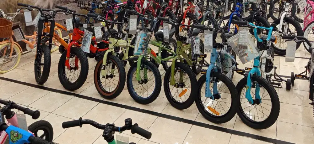 Sepeda anak Wimcycle dan Polygon