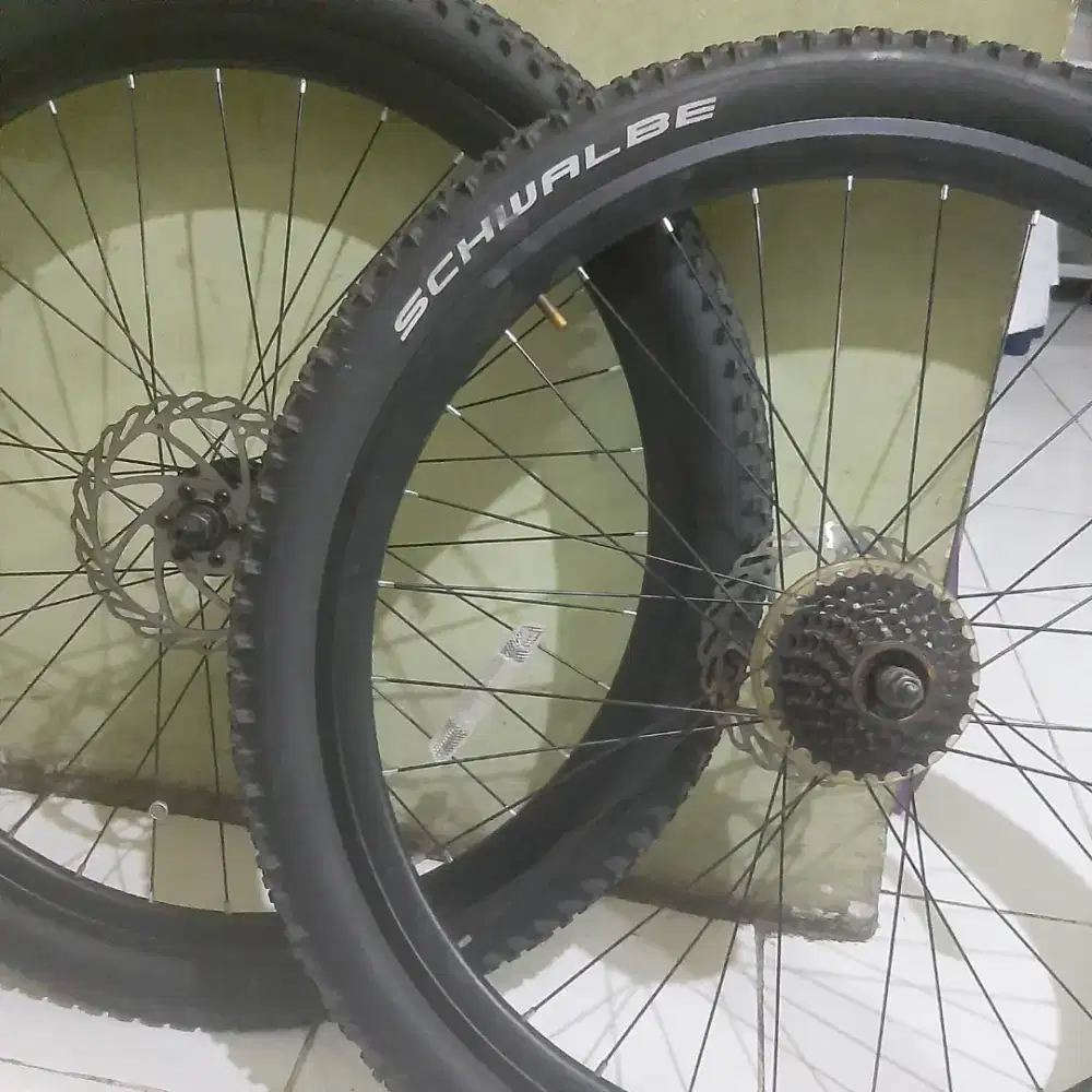 Jual velg sepeda ukuran 27.5 satu set