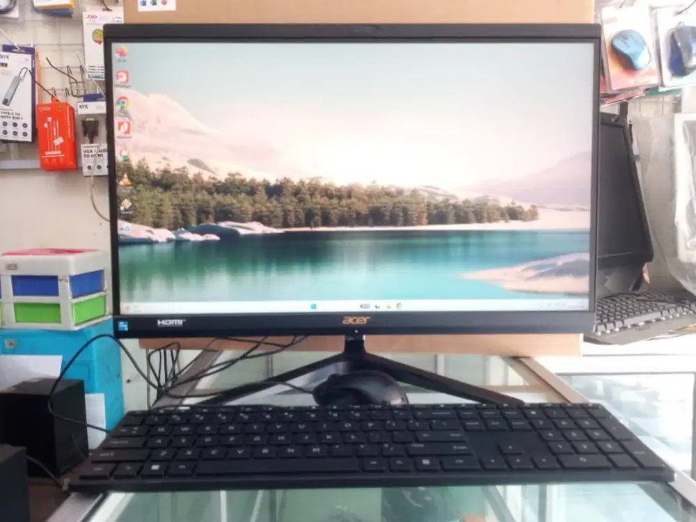 JUAL PC AIO Acer Aspire C55-1700 i3-1215U/8gb/ssd 512gb Nvme/21,5inci