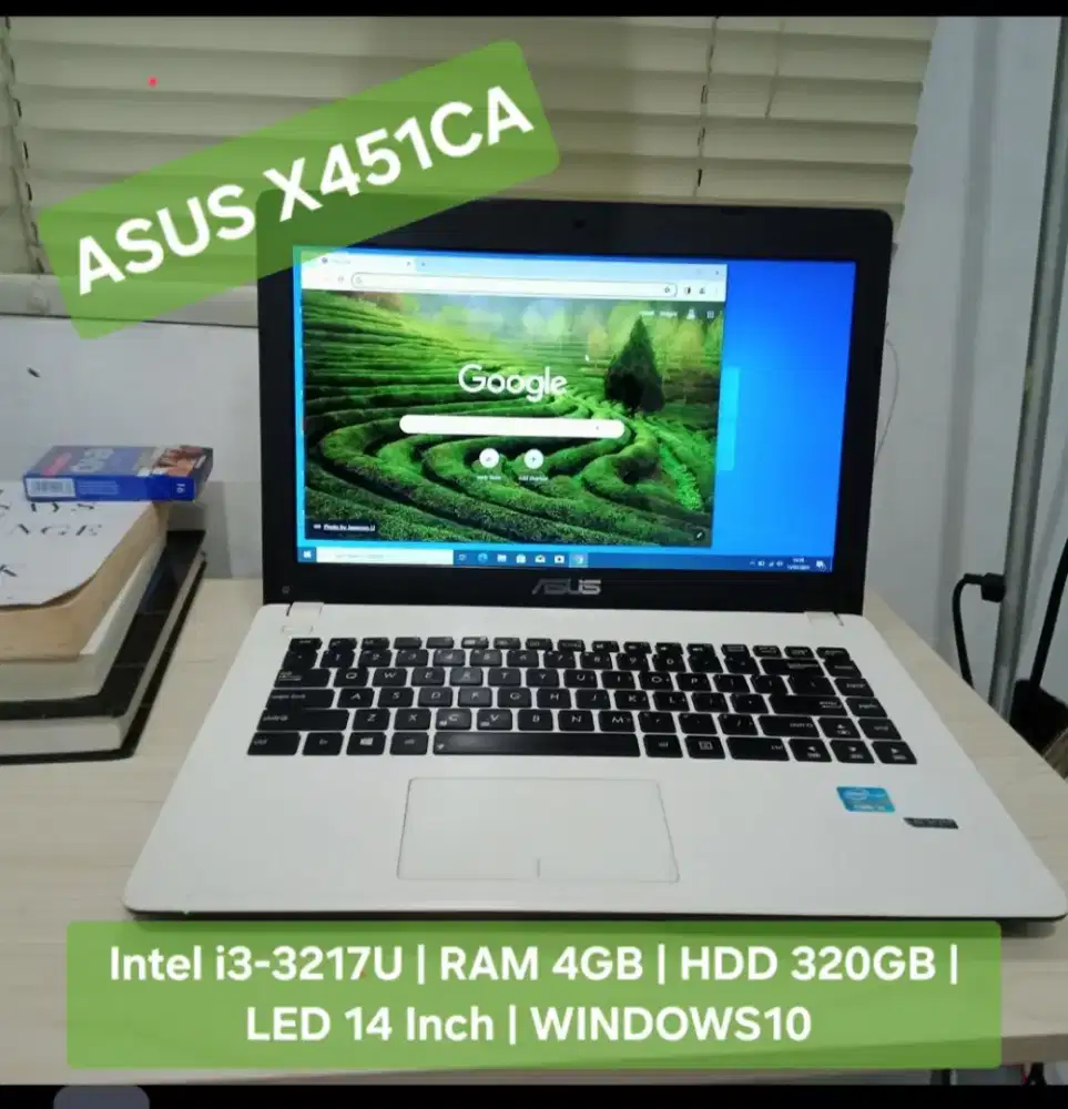 Asus x451c i3 RAM 4GB MULUS