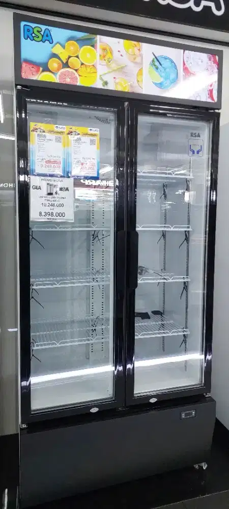 RSA SHOWCASE 2 PINTU CICIL DP 0