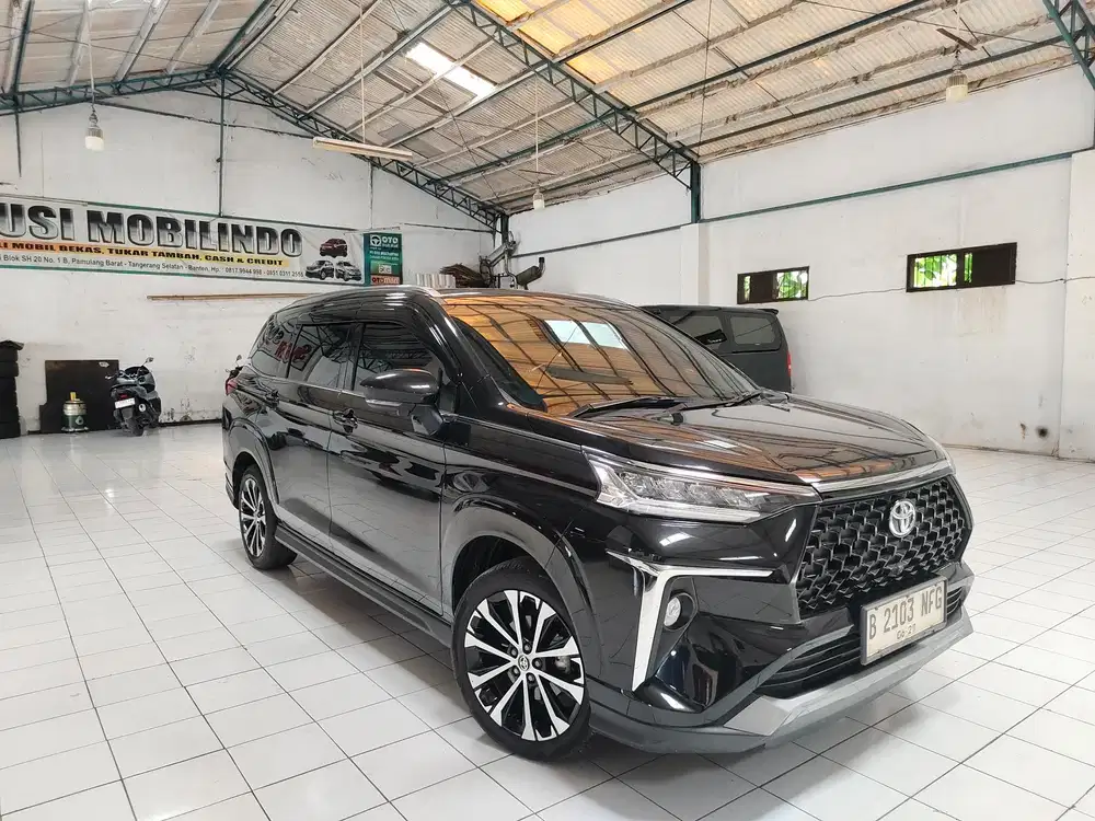 (KM 29 RB) Toyota Avanza VELOZ Q  1.5 Bensin AT 2024 Hitam