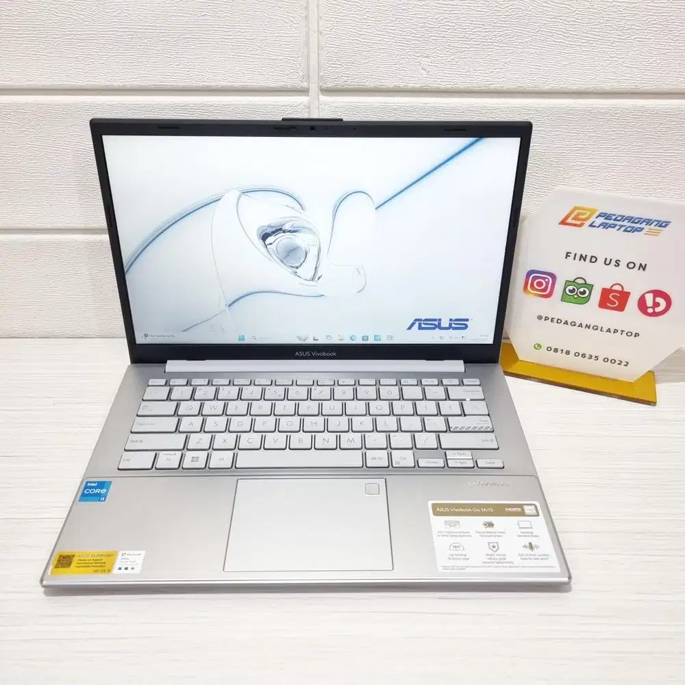 Laptop Asus Vivobook GO E1404GA Core i3-N305 RAM 8GB SSD 256GB FULLSET