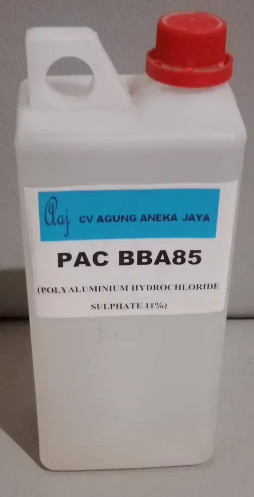 Poly Aluminium Chloride  Cair  BBA 85/ PAC  Cair (10 SD 11 %) BBA 85