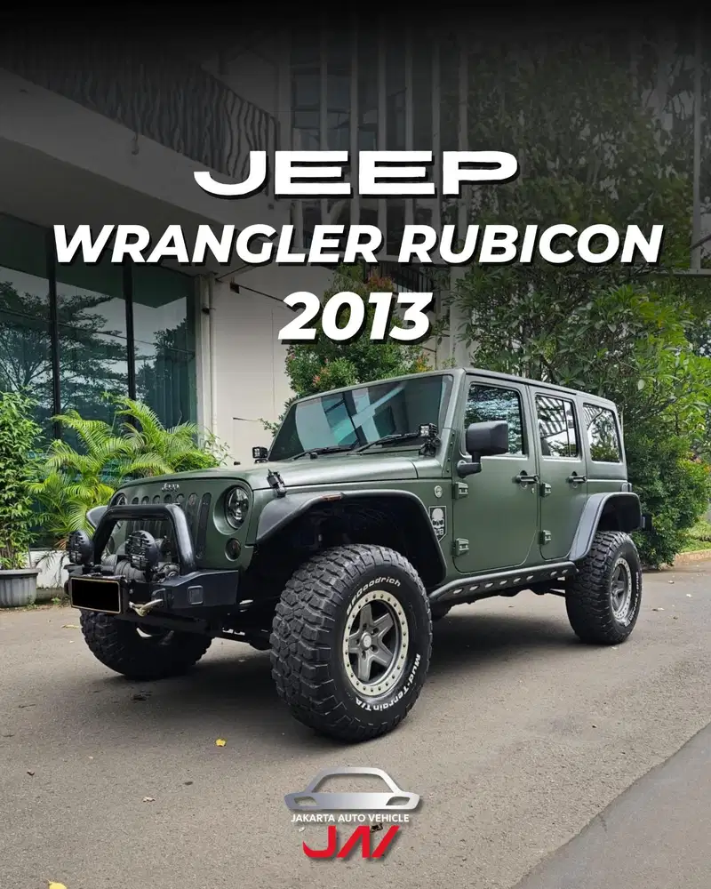 JEEP WRANGLER RUBICON 4 DOOR 2013 / LIKE NEW / LOW ODO