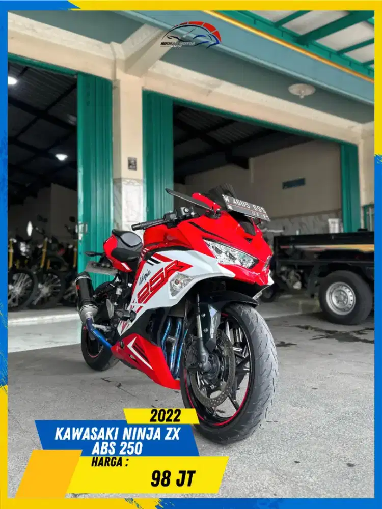 KAWASAKI ZX 250 ABS 2022 PLAT W MURMER BOSS HIKMAH MOTOR KEPUH MALANG