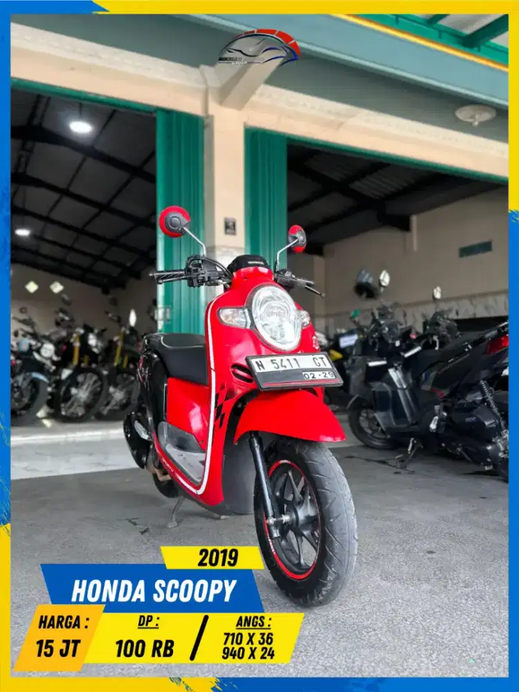 HONDA SCOOPY 2019 MANTAP GASS BOSSKU HIKMAH MOTOR KEPUH MALANG