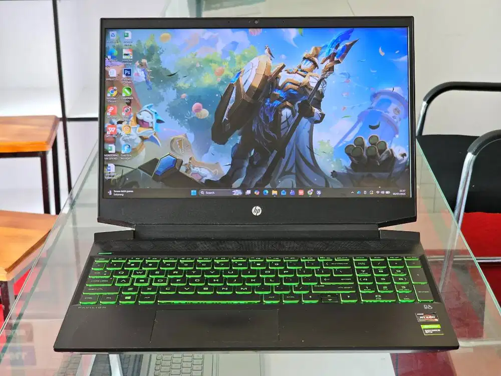 HP PAVILION GAMING 15 AMD Ryzen 5 3550H Ram 16 GB SSD 512 GB Nvidia GT