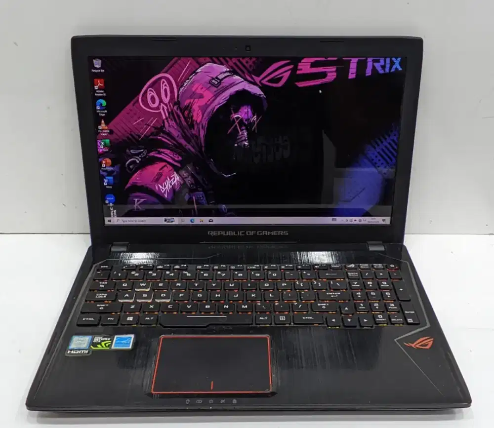 ASUS ROG STRIX GL553VD Ram 16GB SSD 128GB + HDD 1TB GTX 1050 4GB