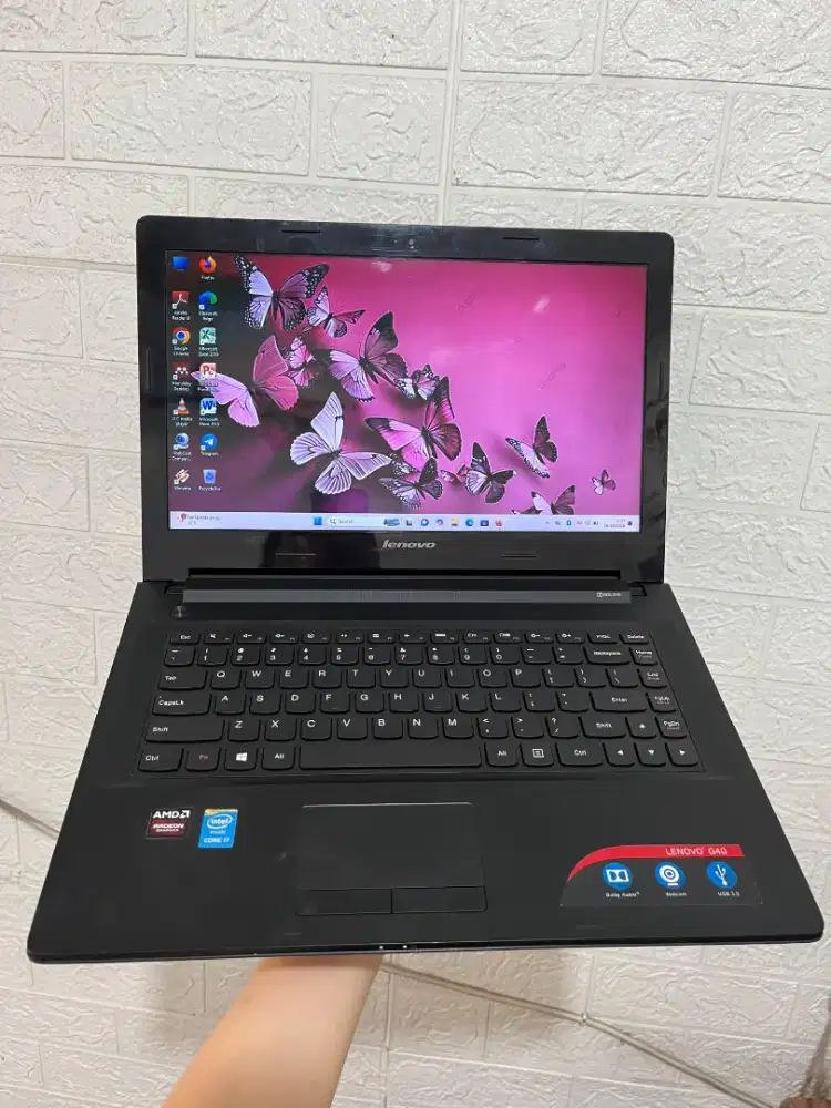 Jual Laptop Lenovo G40 Core i7 Dua Vga Amd Radeon Ram16/128ssd hdd 1TB