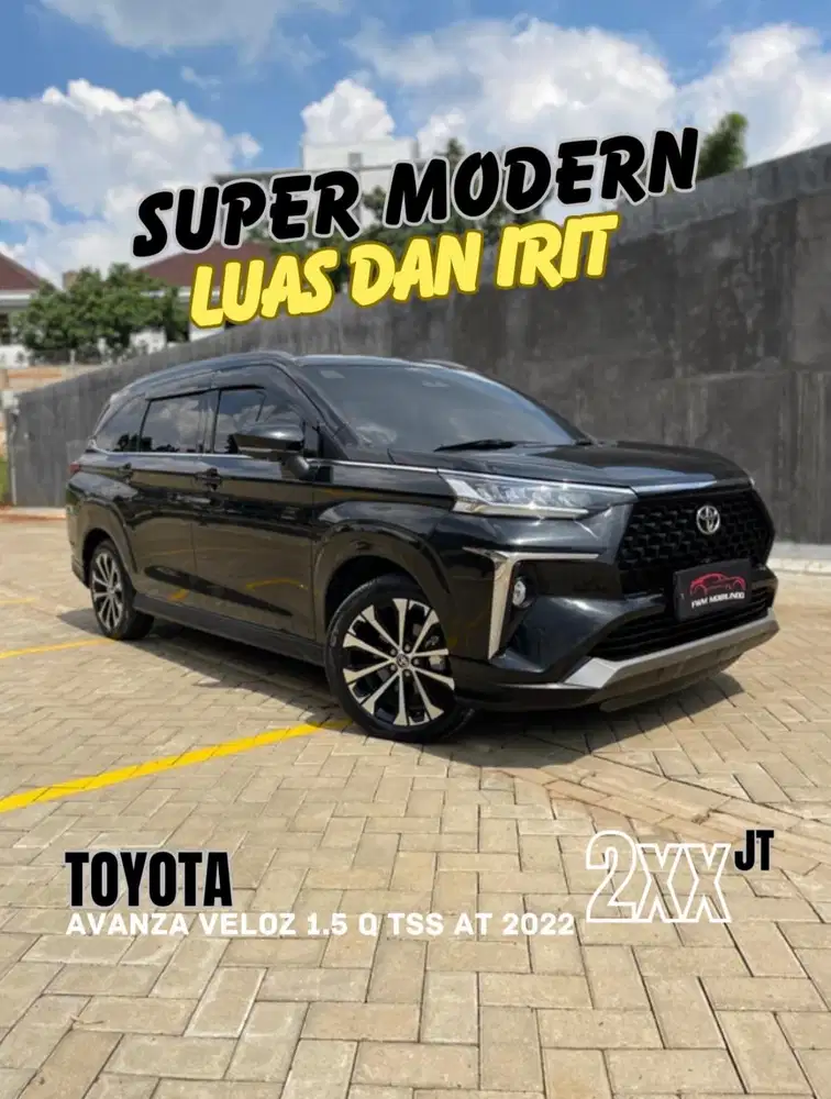 [LOW KM] Toyota Avanza Veloz 1.5 TSS AT 2022