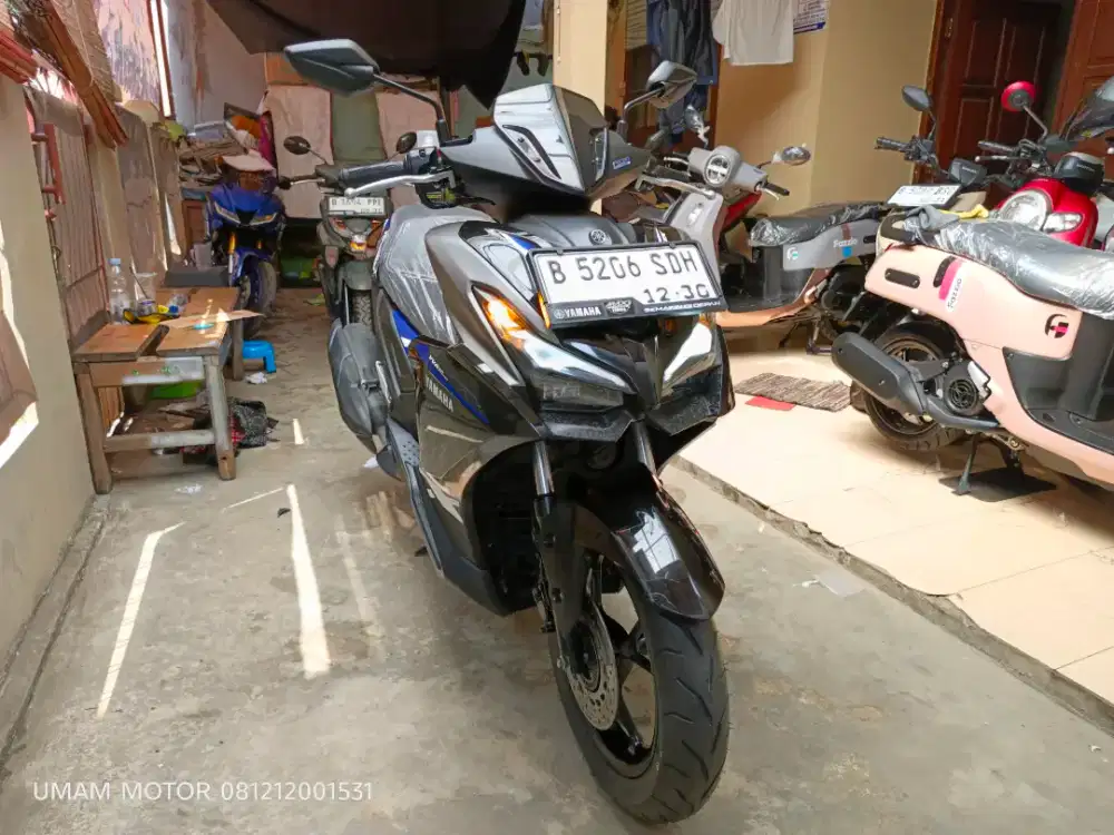 KM 3RB YAMAHA AEROX ALPHA 2025 BLN 12 BS TT 2024 DI CILEDUG HARGA PAS
