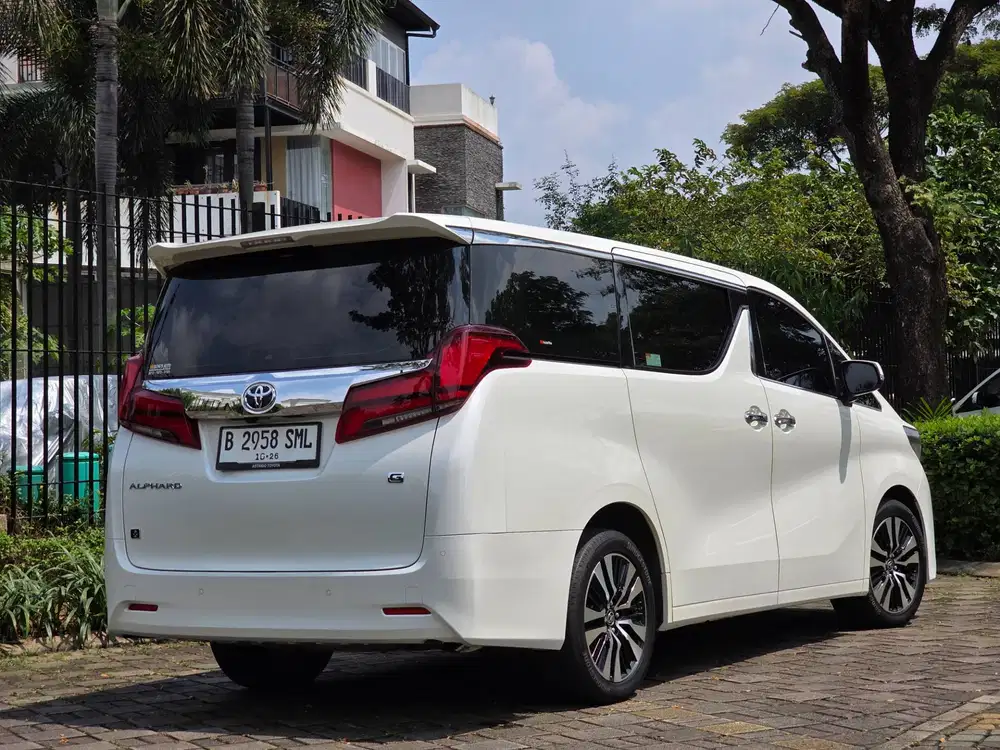 KM.53.RB|PERFECT| ALPHARD G ATPM 2021 PUTIH ISTIMEWA SEGER !!