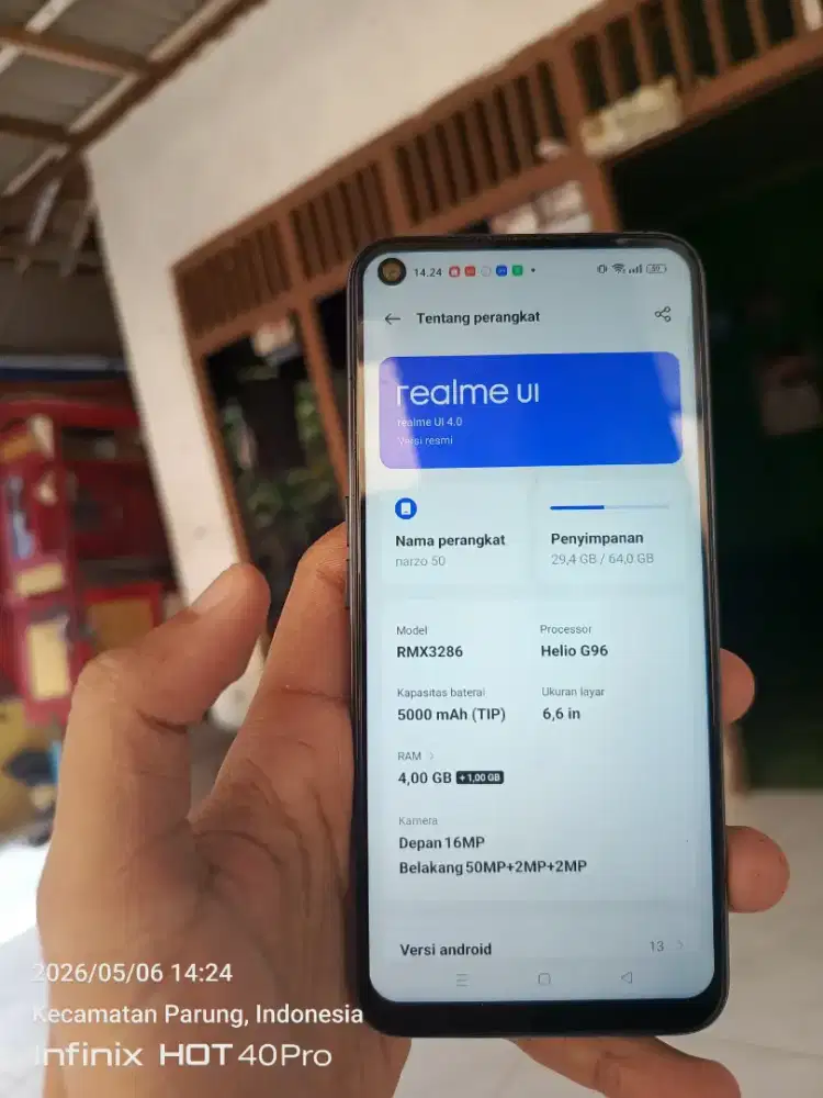 Realme Narzo 50 4/64