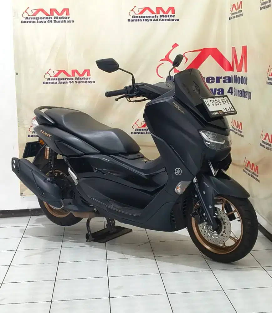 Mulus Km 11 Ribu Yamaha NMAX ABS 155 Tahun 2023 Hitam doff