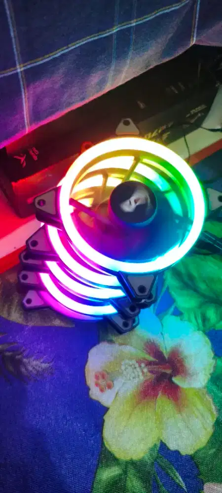 FAN ARGB 12CM DENGAN REMOT DAN CONTROLLER DARKFLASH 5 IN 1 DR12 PRO