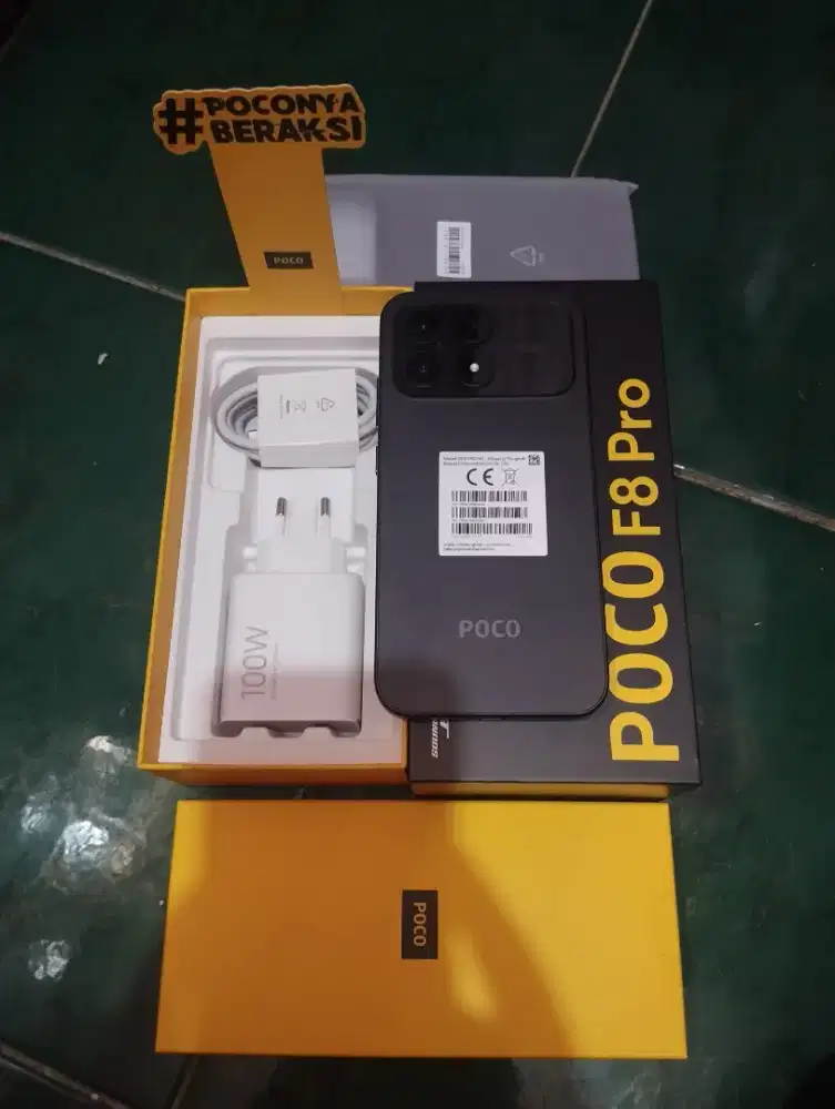 Poco F8 Pro 12/512 Black seperti baru