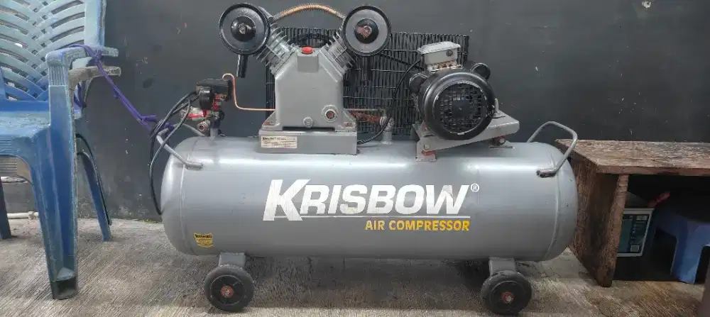 Jual Kompresor Angin Listrik Krisbow 3HP-1phase