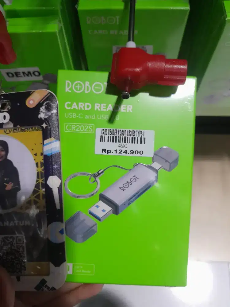 CARD READER ROBOT CR202S TYPE-C ATLANTIS DAHSYAT