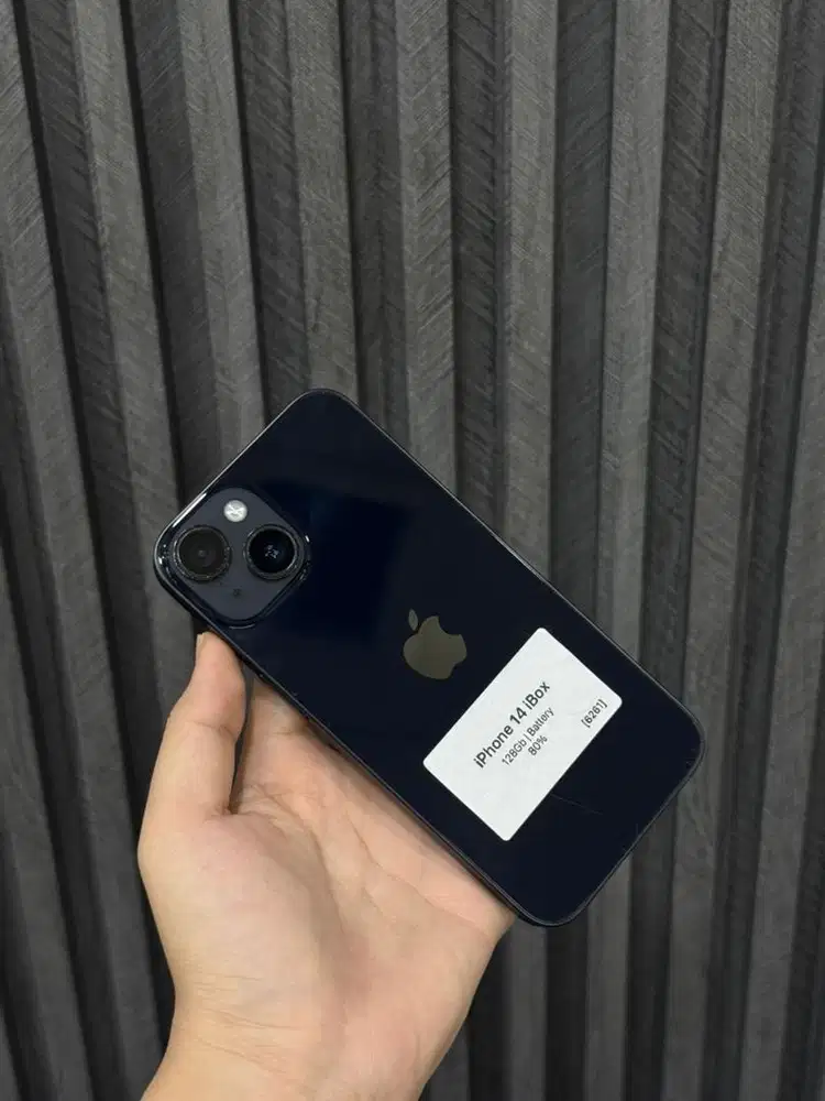 iphone 14 128gb ibox bh 80% original bawaan