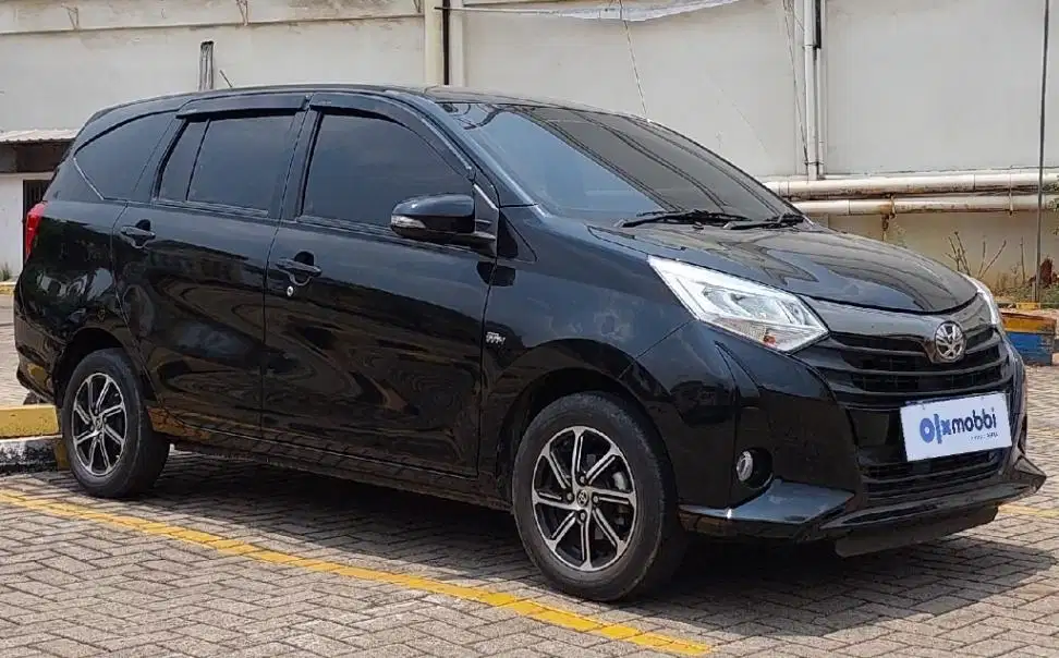 TDP 7,JT, Toyota Calya 1.2 G Bensin-AT Hitam 2021