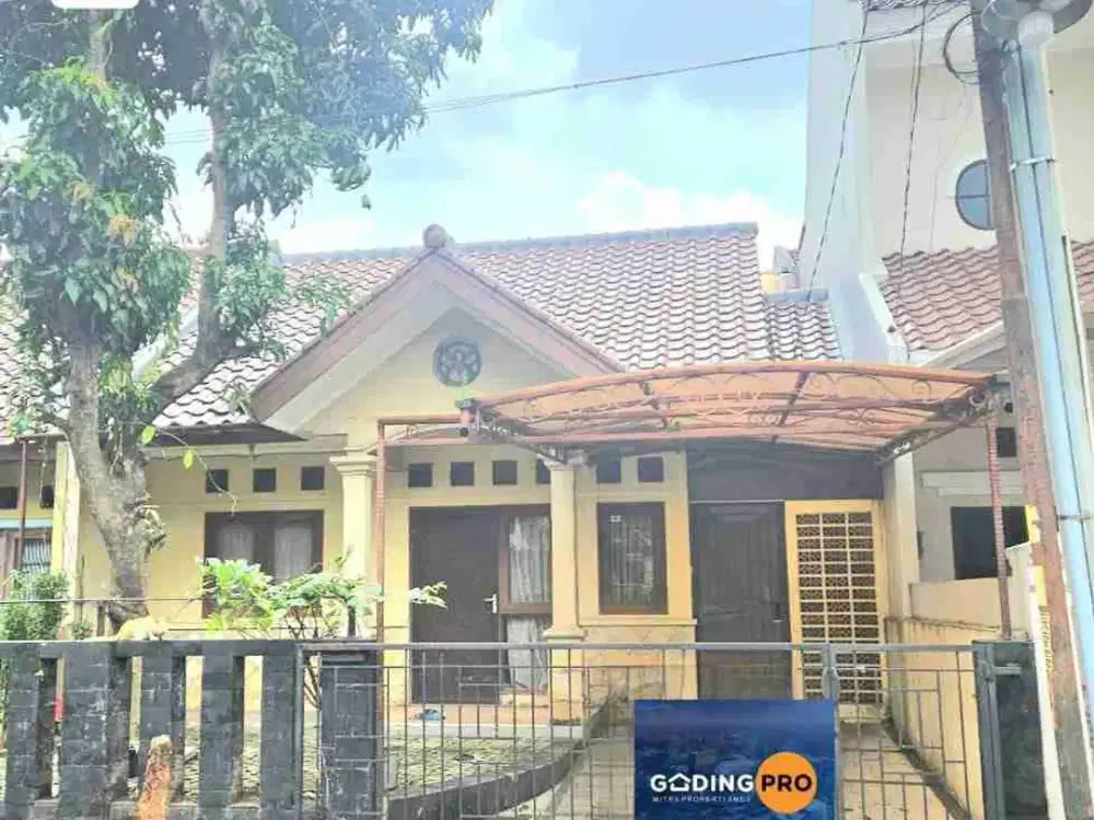 di jual rumah depan taman di raffles hills cibubur